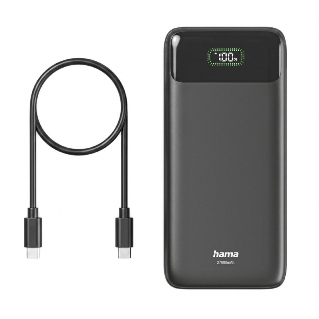 Външна батерия HAMA 201781 PD27-W65 27000 mAh